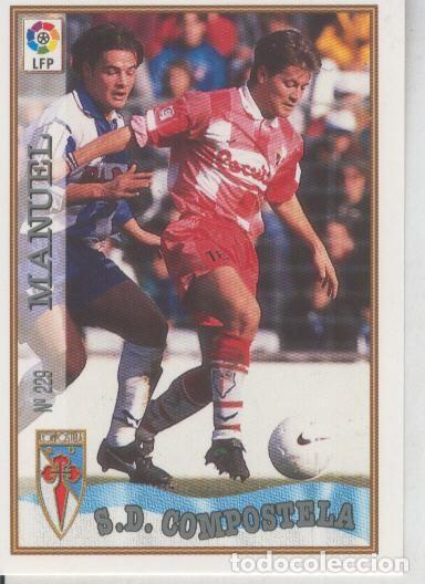 Sammelleidenschaft Sport: Cromo Liga 97/98: S.D.Compostela numero 229: Manuel - Varios