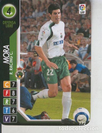 Coleccionismo deportivo: Derby Total 2004-2005: R.Racing C. numero 04: Mora - Varios