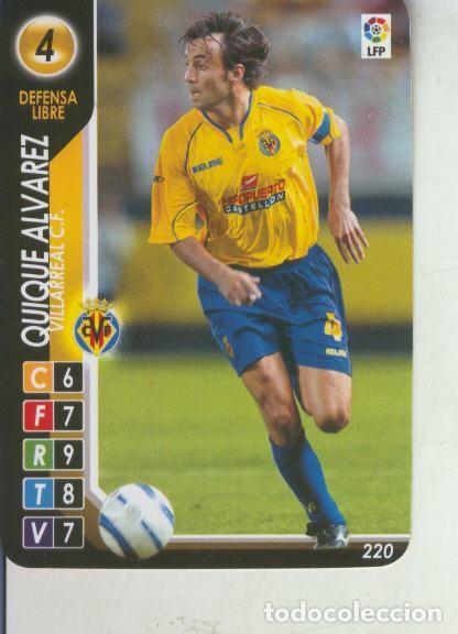 Coleccionismo deportivo: Derby Total 2004-2005: Villarreal C.F. numero 04: Quique Alvarez - Varios