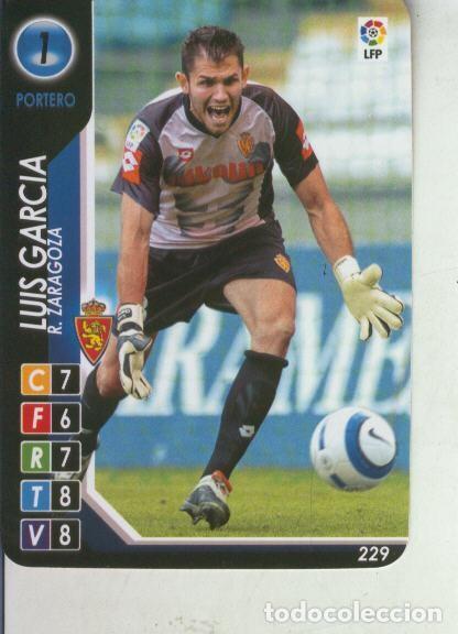 Coleccionismo deportivo: Derby Total 2004-2005: R.Zaragoza numero 01: Luis Garcia - Varios