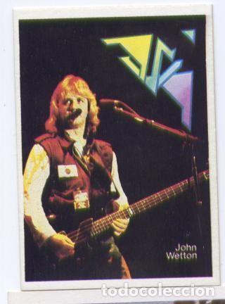 Coleccionismo deportivo: Cromos: Super Musical numero 037: John Wetton - Varios