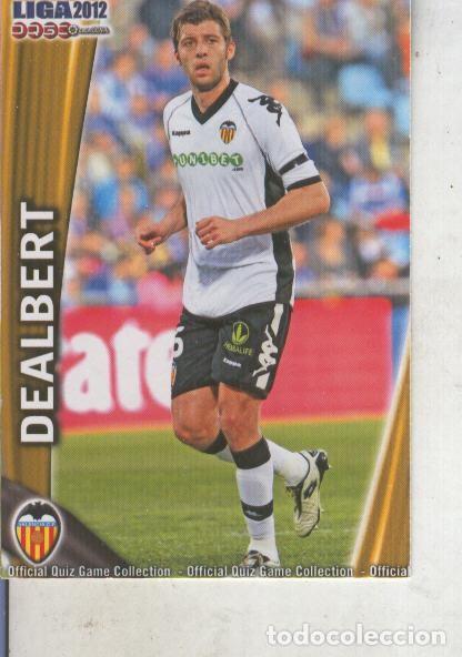 Collezionismo sportivo: Cromo Liga 2012: Dealbert del Valencia - Varios