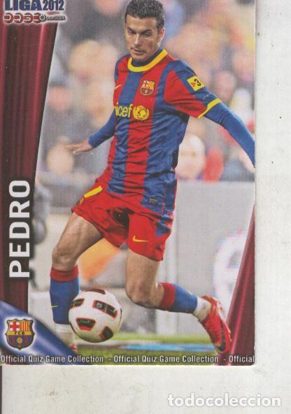 Collezionismo sportivo: Cromo Liga 2012: Pedro del Bar&ccedil;a - Varios