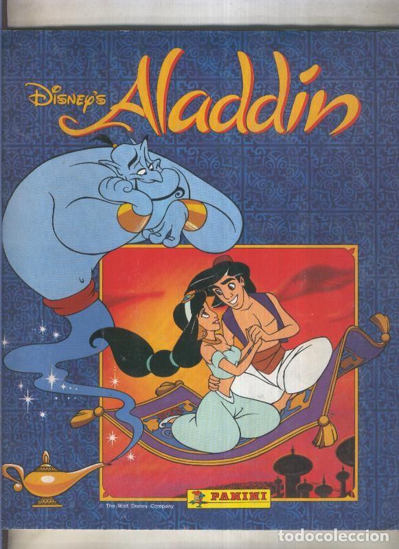 Sammelleidenschaft Sport: Album de Cromos: Aladdin (numerado 5 en interior cubierta) - Walt Disneys