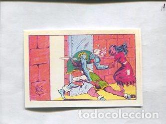 Colecionismo desportivo: Facsimil: Cromo El Guerrero del Antifaz serie 3: La Marquesita de Pe&ntilde;arrosa numero 46 - Manuel Gago