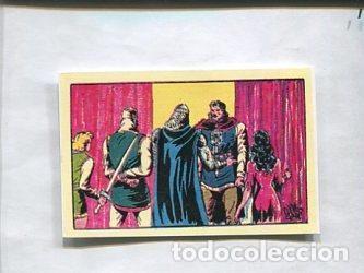 Sports collectibles: Facsimil: Cromo El Guerrero del Antifaz serie 3: La Marquesita de Pe&ntilde;arrosa numero 60 - Manuel Gago