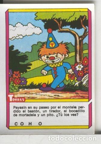 Colecionismo desportivo: Cromo: Quien dijo, coleccion recreativa de chocolates Torras numero 29 - Varios