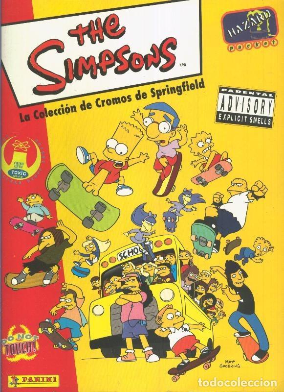 Colecionismo desportivo: Album de Cromos: The Simpsons la coleccion de cromos de Springfield - Varios