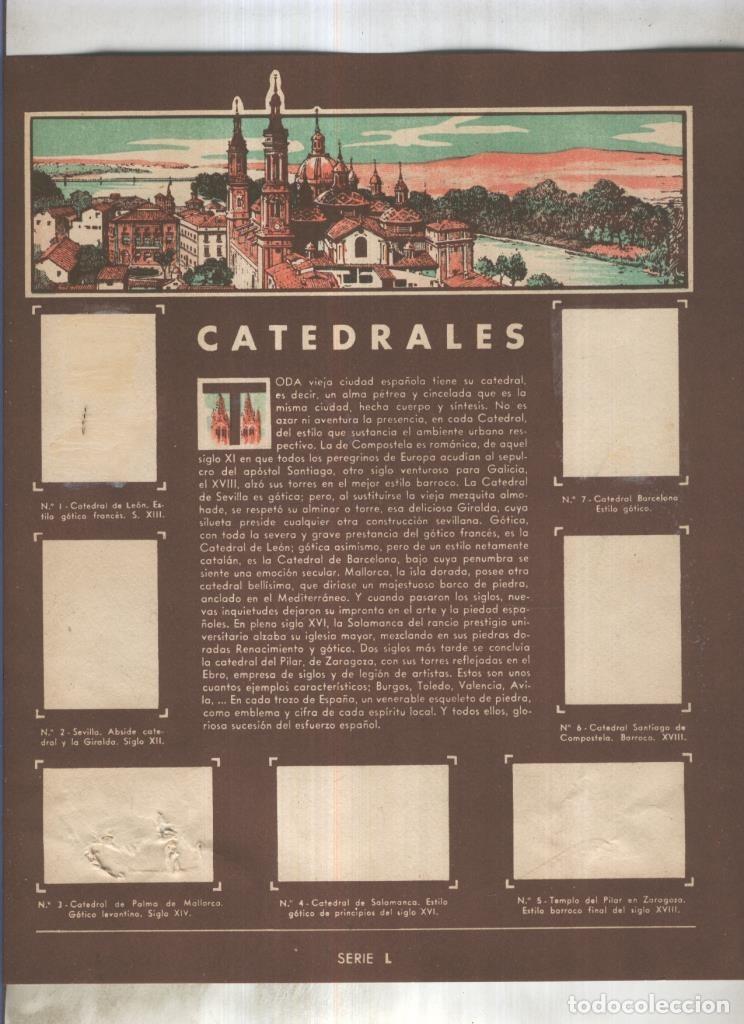 Collectionnisme sportif: Cromo Gallina Blanca segundo album: Catedrales - Varios