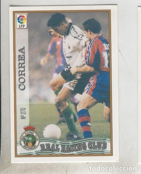 Collectionnisme sportif: Cromo Liga 97/98: Real Racing Club numero 270: Correa - Varios