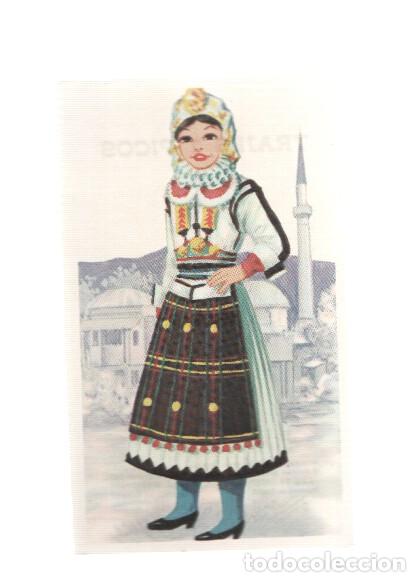 Collectionnisme sportif: Cromos: Trajes tipicos de todo el mundo numero 211: Yugoslavia - Varios