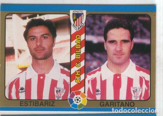 Colecionismo desportivo: Cromos: Futbol Total Liga 95: Ath.C.Bilbao numero 040: Estibariz y Garitano - Varios