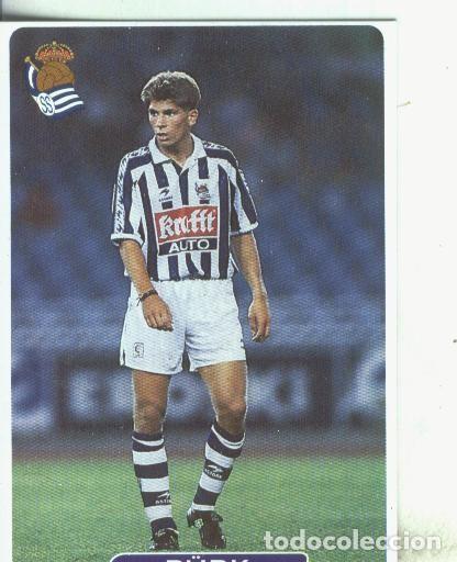 Collectionnisme sportif: Cromos: Las fichas de la liga 95/96-Real Sociedad: Purk - Varios