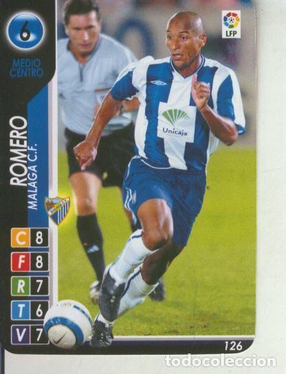 Collectionnisme sportif: Derby Total 2004-2005: Malaga C.F. numero 06: Romero - Varios
