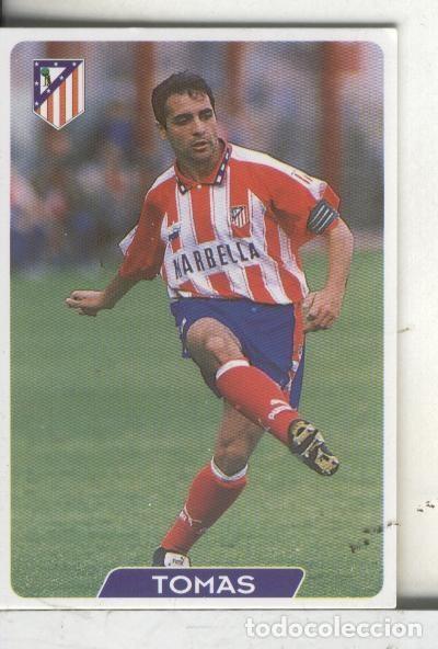 Colecionismo desportivo: Cromos: Super Futbol liga 96: At.Madrid: Tomas - Varios