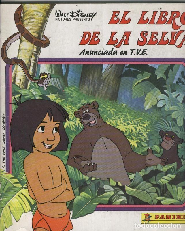 Colecionismo desportivo: Album de Cromos: El Libro de la selva - Walt Disneys
