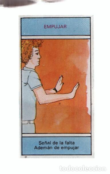 Collectionnisme sportif: Cromo: Baloncesto 1986-1987: numero 191: Reglas del juego