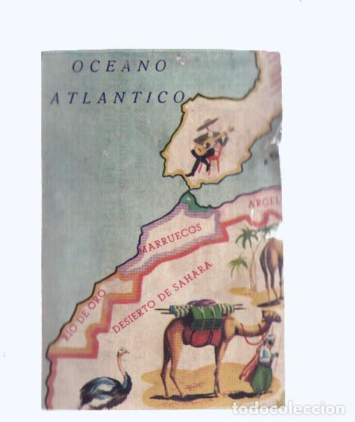 Collezionismo sportivo: Cromos: de la Selva Misteriosa a los abismos del mar: numero 109: Mapa zoologico de Africa, parte