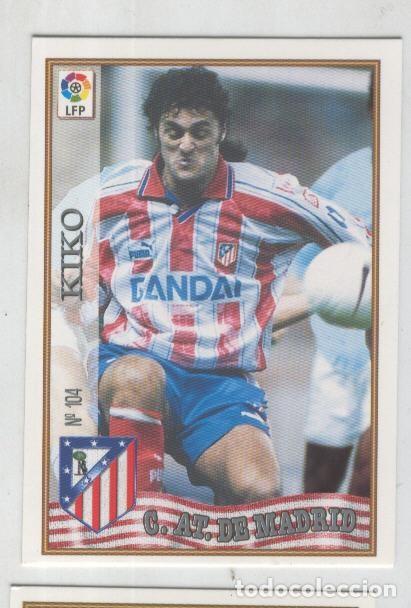 Coleccionismo deportivo: Cromo Liga 97/98: C.At.de Madrid numero 104: Kiko - Varios