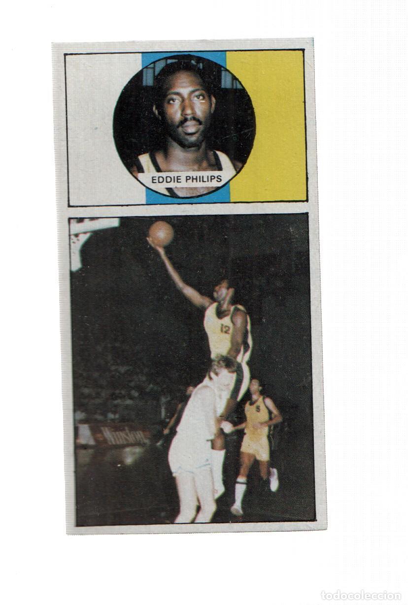 Coleccionismo deportivo: Cromo: Baloncesto 1986-1987: numero 085: Eddie Philis del Canarias