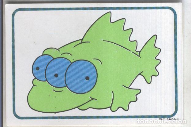 Coleccionismo deportivo: Cromo numero 118 de The Simpsons la coleccion de cromos de Springfield - Varios