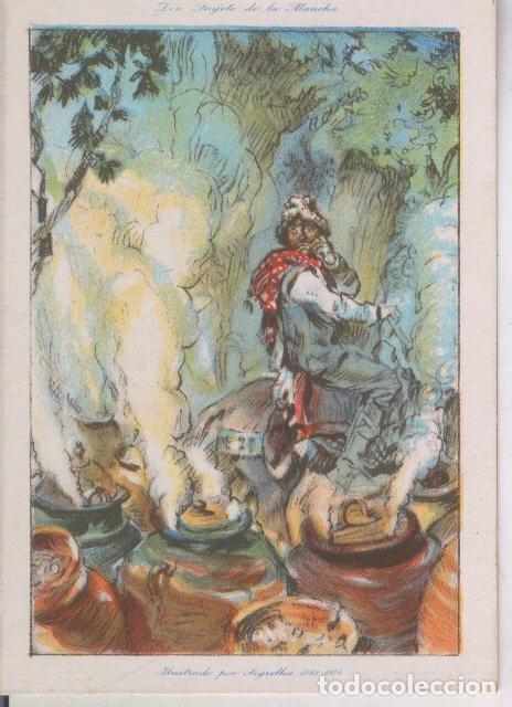 Coleccionismo deportivo: Chocolates Amatller: Don Quijote de la Mancha segunda parte capitulo 21 lustracion 55 - Varios
