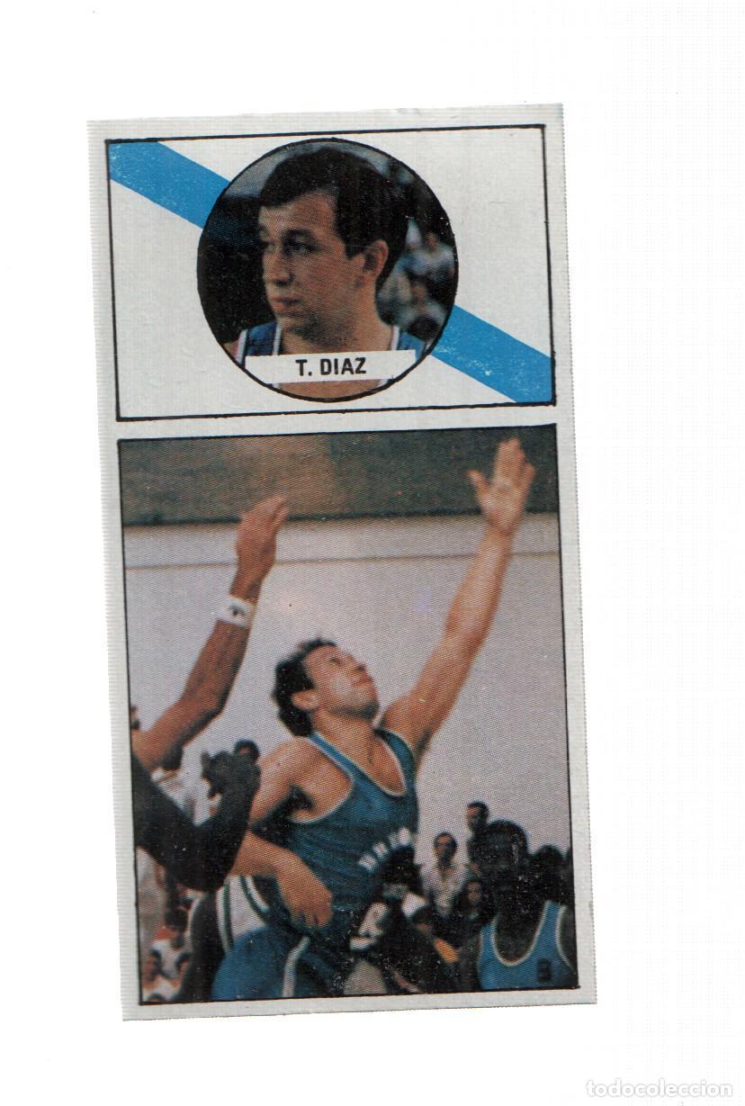 Collezionismo sportivo: Cromo: Baloncesto 1986-1987: numero 020: Diaz de Breogan de Lugo