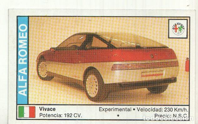 Collectionnisme sportif: CROMO numero 008: Alfa Romeo Vivace - Varios