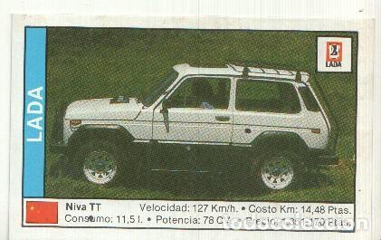 Sports collectibles: CROMO numero 075: LADA NIVA TT - Varios