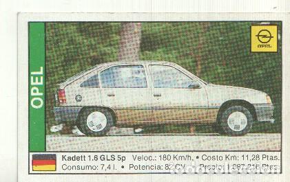 Sports collectibles: CROMO numero 116: OPEL KADETT 1.6 GLS 5P - Varios