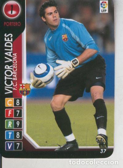 Collezionismo sportivo: Cromo: Derby Total 2004-2005: F.C.Barcelona numero 01: Victor Valdes - Varios