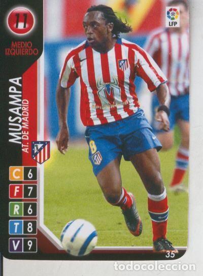 Collezionismo sportivo: Cromo: Derby Total 2004-2005: At.de Madrid numero 11: Musampa - Varios