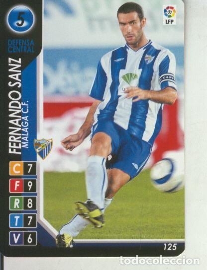Colecionismo desportivo: Cromo: Derby Total 2004-2005: Malaga C.F. numero 05: Fernando Sanz - Varios