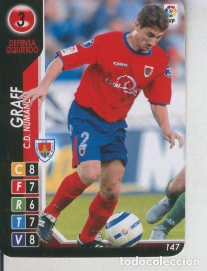 Colecionismo desportivo: Cromo: Derby Total 2004-2005: C.D.Numancia numero 03: Graff - Varios