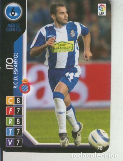 Colecionismo desportivo: Cromo: Derby Total 2004-2005: R.C.D.Espanyol numero 06: Ito - Varios