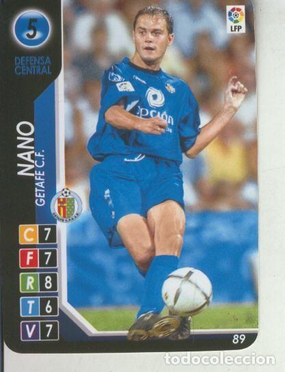 Colecionismo desportivo: Cromo: Derby Total 2004-2005: Getafe C.F. numero 05: Nano - Varios