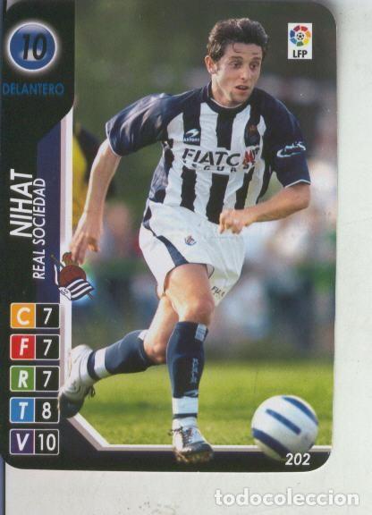 Colecionismo desportivo: Cromo: Derby Total 2004-2005: Real Sociedad numero 10: Nihat - Varios