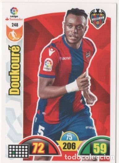Collectionnisme sportif: Cromo E00758: Album 2-Trading Car Game 2017-18, Doukour&eacute;: Levante U.D. Medio - LFP