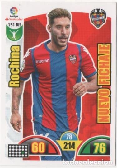 Collectionnisme sportif: Cromo E00760: Album 2-Trading Car Game 2017-18, Rochina: Levante U.D. Delantero - LFP