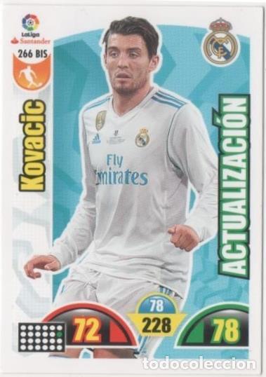 Collectionnisme sportif: Cromo E00773: Album 2-Trading Car game 2017-18, Kovacic: Real Madrid. Medio - LFP