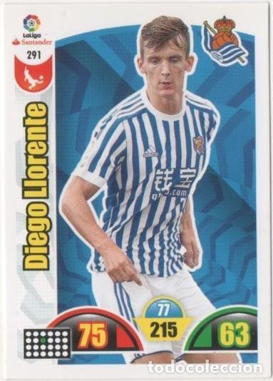 Sammelleidenschaft Sport: Cromo E00790: Album 2-Trading Car Game 2017-18, Diego LlorentE Real Sociedad. Defensa - LFP