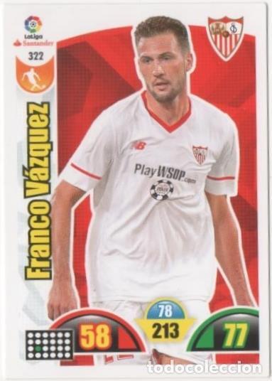 Sammelleidenschaft Sport: Cromo E00811: Album 2-Trading Car Game 2017-18, Franco V&aacute;zquez: Sevilla F.C. Medio - LFP