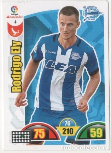 Sammelleidenschaft Sport: Cromo E00587: Album 2-Trading Car Game 2017-18, Rodrigo Ely: Deportivo Alav&eacute;s. Defensa - LFP