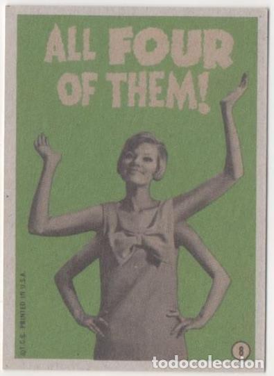 Coleccionismo deportivo: Cromo E01034: Album 3-Monster Greeting Cards, Card n&ordm; 8 - Robert Crumb