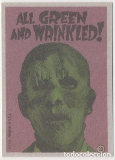 Coleccionismo deportivo: Cromo E01059: Album 3-Monster Greeting Cards, Card n&ordm; 33 - Robert Crumb