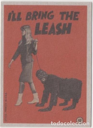 Coleccionismo deportivo: Cromo E01074: Album 3-Monster Greeting Cards, Card n&ordm; 48 - Robert Crumb