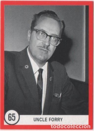 Sammelleidenschaft Sport: Cromo E01141: Album 3-Famous Monster Series, Card n&ordm; 65. Uncle Forry - CAPTAIN CO.,