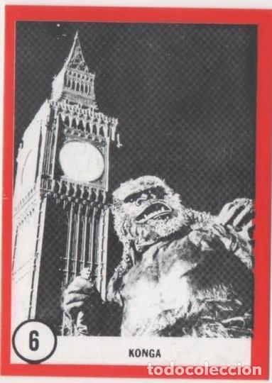 Sammelleidenschaft Sport: Cromo E01082: Album 3-Famous Monsters Series, Card n&ordm; 6. Konga - CAPTAIN CO.,