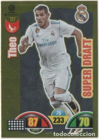 Sammelleidenschaft Sport: Cromo E00882: Album 2-Trading Car Game, Theo-SUPER DRAFT: Real Madrid. Defensa - LFP