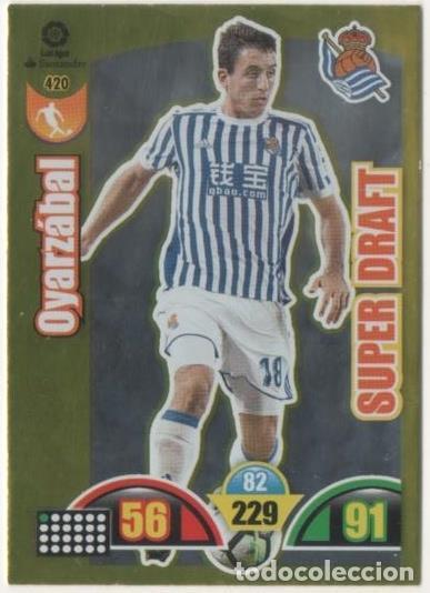 Sammelleidenschaft Sport: Cromo E00885: Album 2-Trading Car Game, Oyarz&aacute;bal-SUPER DRAFT: Real Sociedad. Medio - LFP